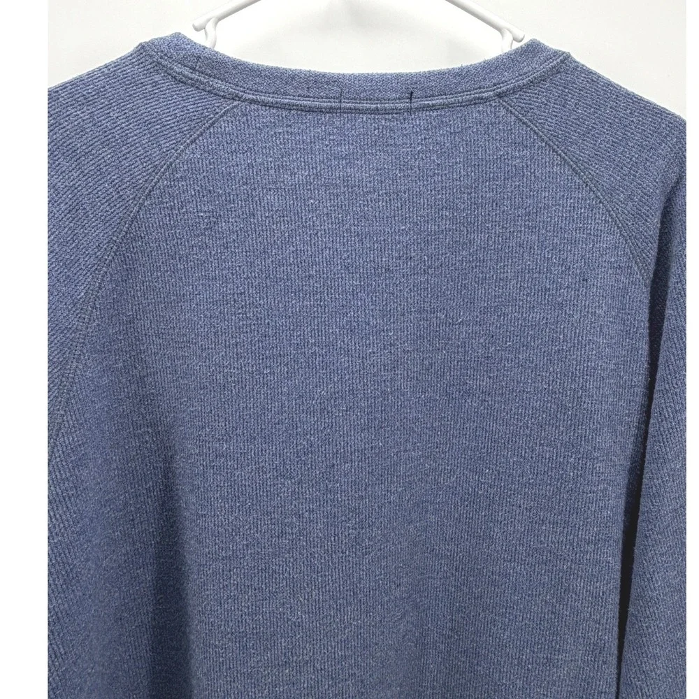 Banana Republic Sweatshirt Blue Crewneck Logo Pullover Outdoor Casual Men L EUC